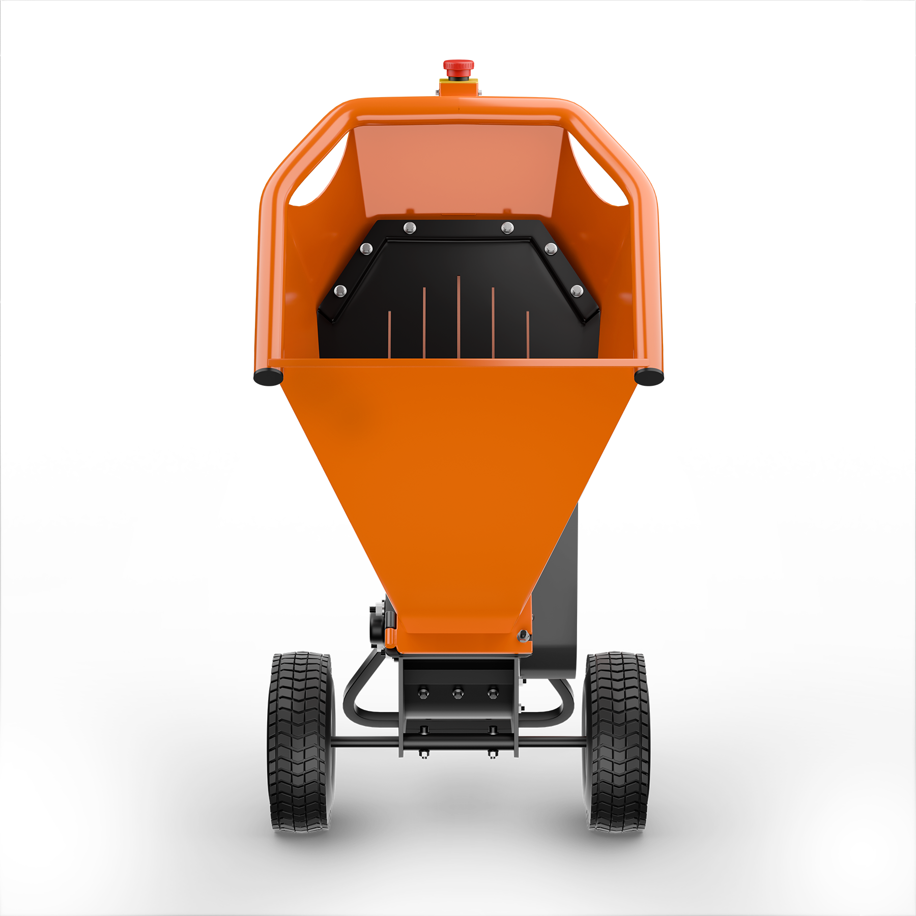 066005 Husqvarna wood chipper front view