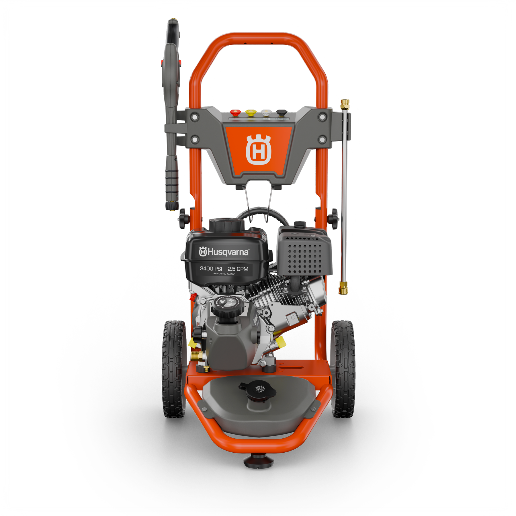 022054 Husqvarna pressure washer front view