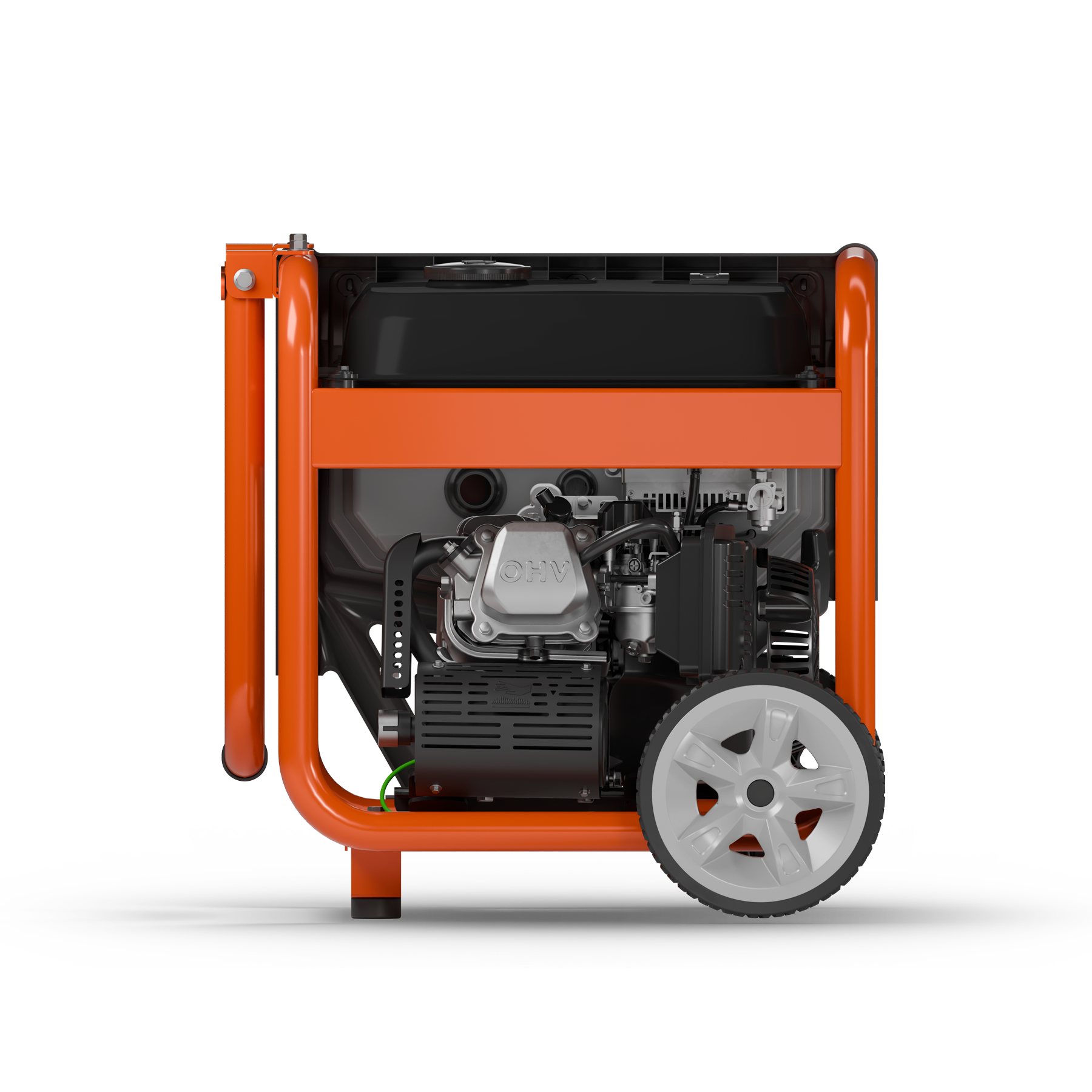 033038 Husqvarna portable generator back view