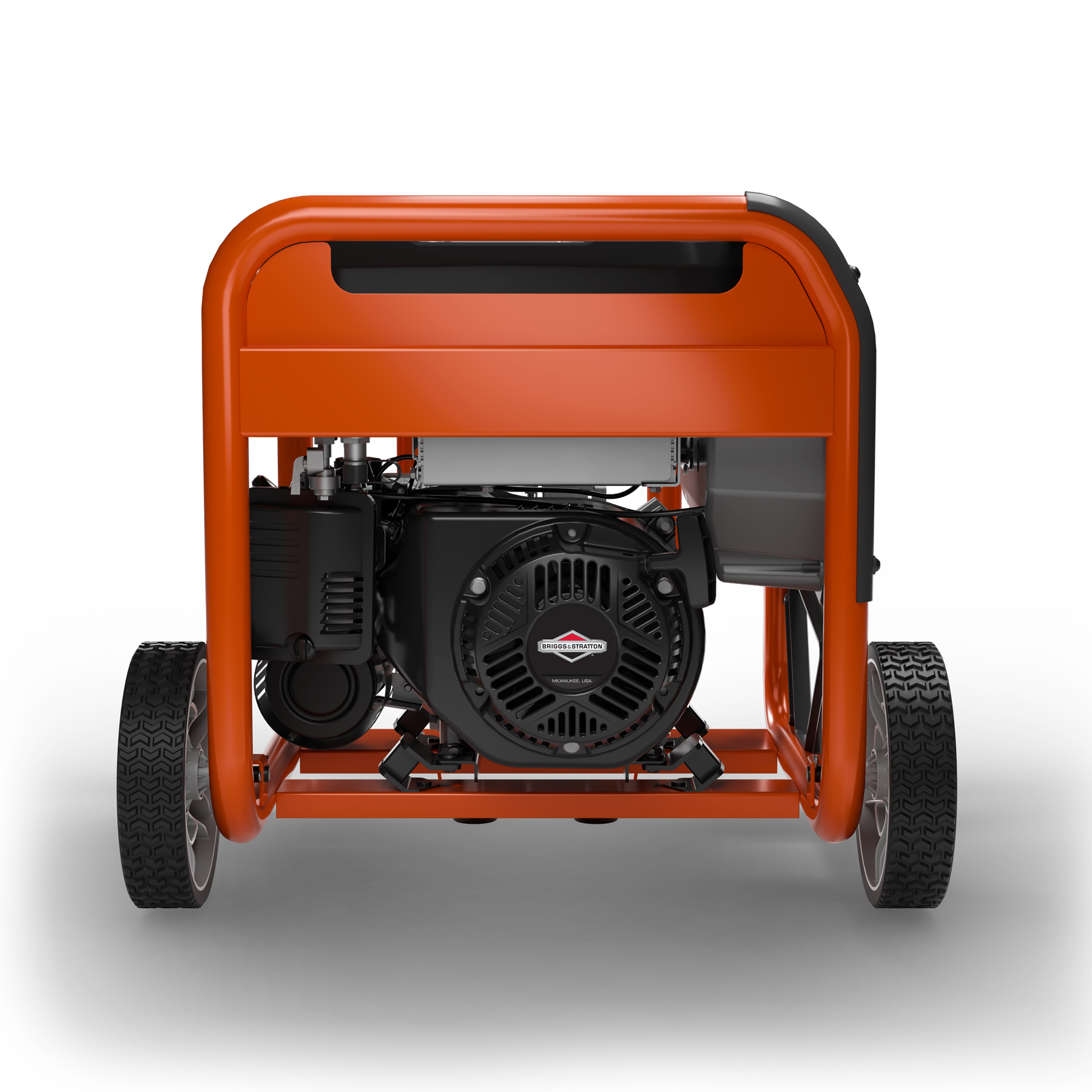 033038 Husqvarna portable generator left side view